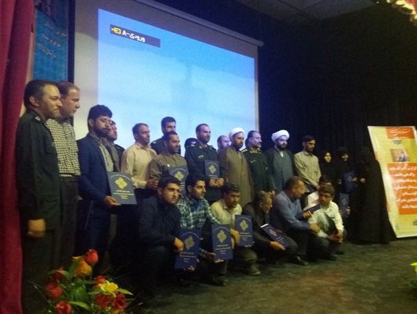 تجلیل از برگزیدگان جشنواره مالک اشتر سپاه اسلام آبادغرب+ تصاویر