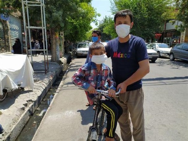 پویش همگانی میاندوآبی ها در استفاده از ماسک/ تصاویر