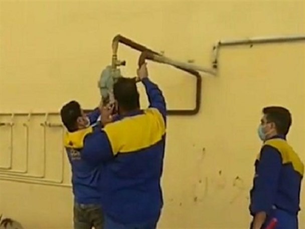 جریان گاز ۱۵۰۰ مشترک سیل‌زده در یزد برقرار شد