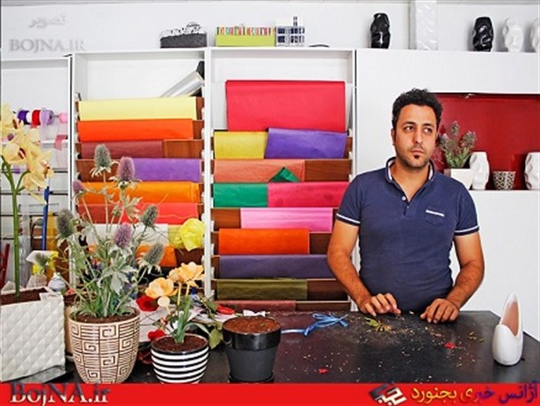 گفتگوی خواندنی با یک فروشنده گل در بجنورد+تصویر