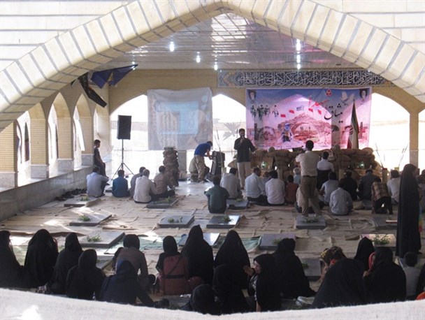 میثاق با شهدا در گلزار شهدای شهرستان ممسنی