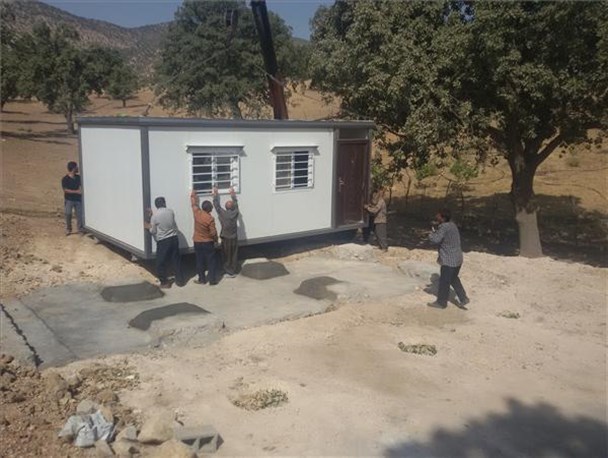 اهداء زمین برای فضای فیزیکی آموزشی در روستای کوشک‌تلخ درغک+تصاویر
