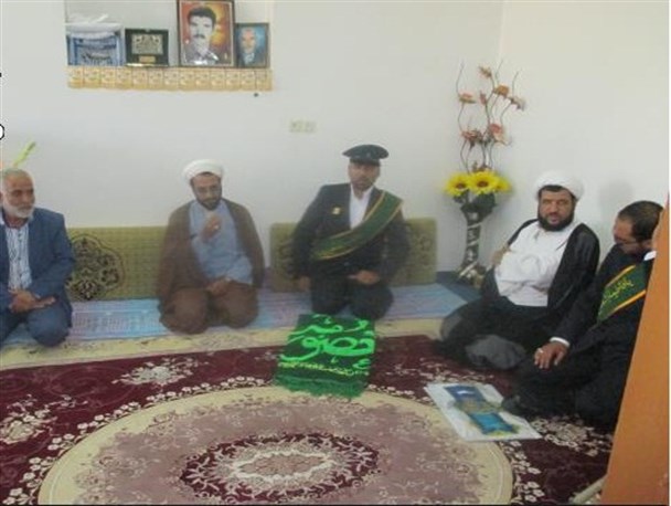حضور خادمان حرم حضرت معصومه(س) در امامزاده عبدالله بن زید حسنی(ع) رزوه/ تصاویر