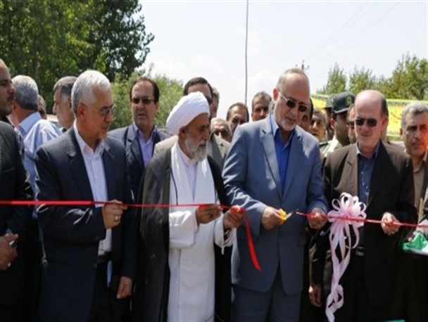 آسفالت ۱۰ کیلومتر از راه های روستایی لنگرود بهره برداری شد+ تصویر