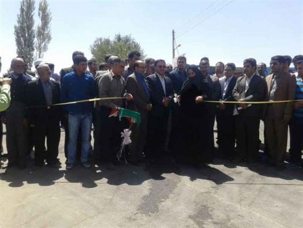 بهره‌برداری از بهسازی روستای دولت‌آباد اسدآباد
