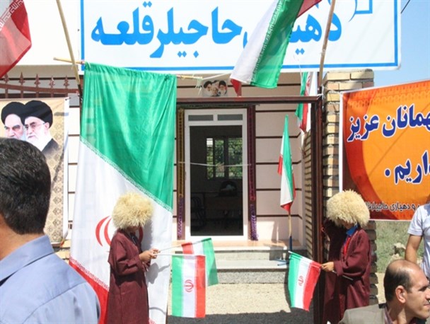 ساختمان دهیاری روستای حاجیلر قلعه گنبد افتتاح شد