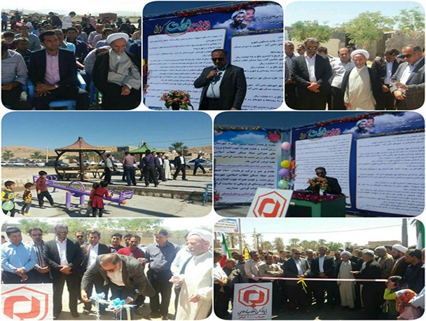 بهره برداری از هفت طرح عمرانی بنیاد مسکن انقلاب اسلامی در زرین دشت