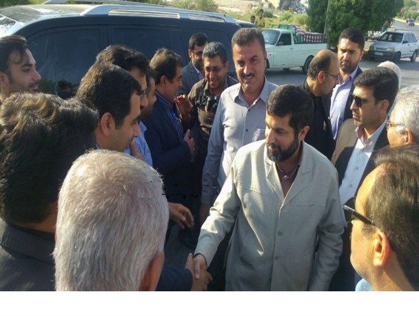 استاندار به منظور کلنگ زنی پروژه آبرسانی سد کوثر وراد بهبهان شد / تصاویر