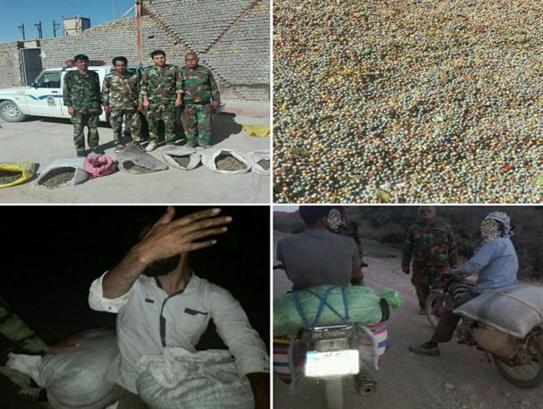 بیش از 200 کیلو بارغیر مجاز بنه در مناطق کوهستانی رشتخوار توقیف شد