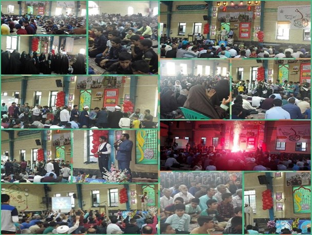جشن بزرگ عید غدیر در رابر/تصاویر
