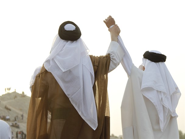 مراسم بازسازی واقعه غدیر خم در نقاط مختلف سیستان وبلوچستان برگزار شد+تصاویر