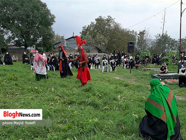 اجرای تعزیه «شهادت ابوالفضل العباس» در سوادکوه