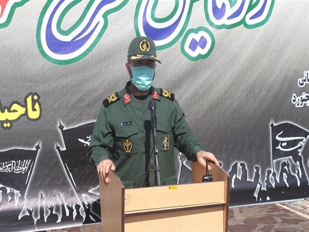 سپاه استان تمام قد در کنار کادر درمان ایستاده است