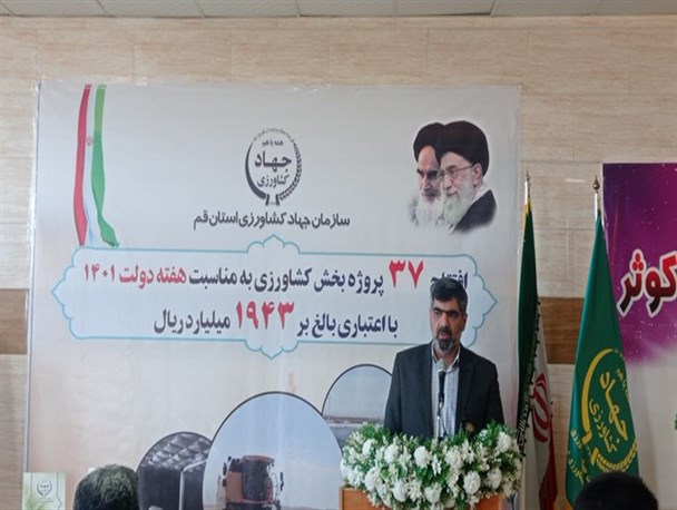 خلاقیت بخش کشاورزی قم بسیار زیاد است/سه برابر شدن سهم قم از بودجه در بخش اشتغال