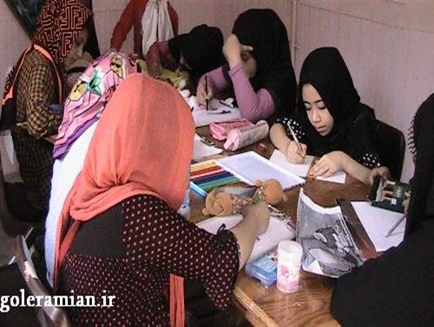 برگزاری مسابقه نقاشی با موضوع عفاف،حجاب و دجالواره+تصاویر