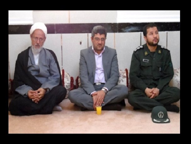 دیدار مسئولان کازرون با خانواده یکی از جانباختگان فاجعه منا