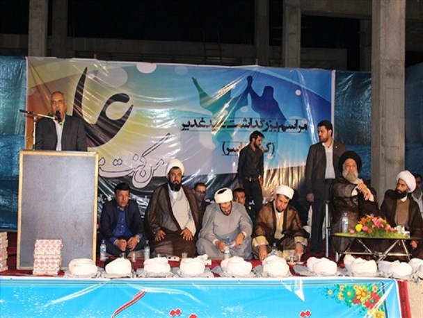 آئین عمامه گذاری طلاب امیدیه با حضور آیت الله جزایری به روایت تصویر