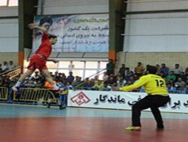قهرمانی مس کرمان در نیم فصل مسابقات لیگ برتر هندبال