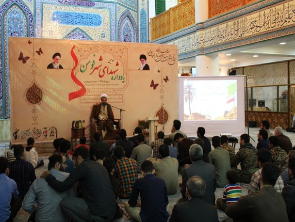 یادواره شهدای شهر فومن در قاب تصاویر
