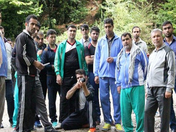 ورزش و نشاط کارکنان هنگ مرزی اترک در کنار فرمانده/تصاویر