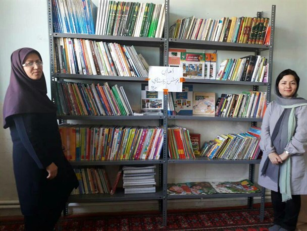 نذری متفاوت در مدرسه  روستایی رابر /تصاویر