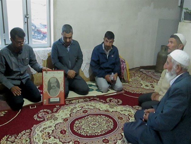 دیدار با برادر شهید قارلی پور در روز تاسوعا+تصاویر