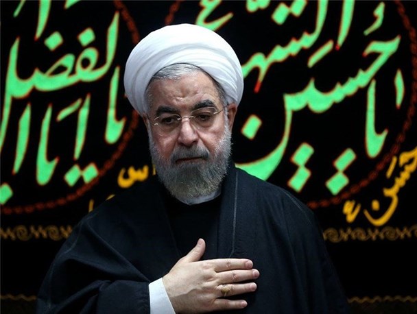 رئیس جمهور در جمع عزاداران حسینی حضور یافت