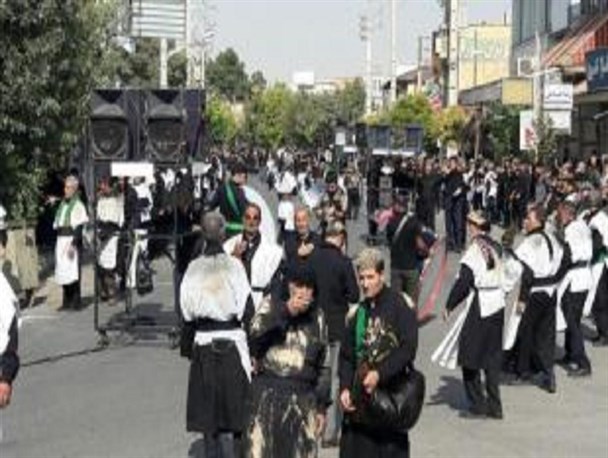 گزارش تصویری/عزاداری عاشورای حسینی در شهرهای کُردنشین کرمانشاه