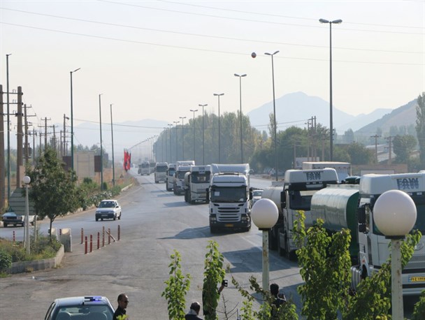 حمل مواد سوختی از پالایشگاه شازند به سمت بنادر جنوبی کشور+تصاویر