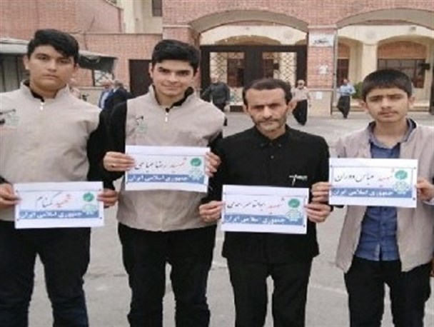 راه اندازی پویش مردمی #کوچه_شهید توسط دانش آموزان گرگانی