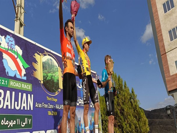 تور بین‌المللی دوچرخه سواری ایران – آذربایجان| نفرات برتر مرحله سوم مشخص شدند/ صفرزاده رکابزن برتر دوم شد