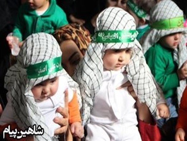 همنوایی مادران شاهین دژی با حضرت رباب +تصاویر