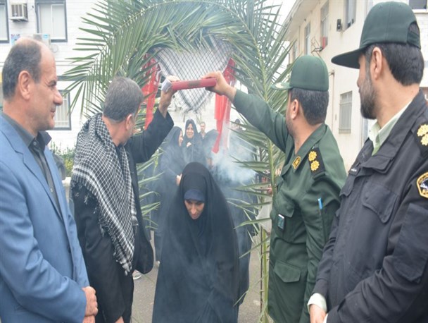 ۲۸۹ دانش آموز سیاهکلی به مناطق عملیاتی غرب کشور اعزام شدند+گزارش تصویری