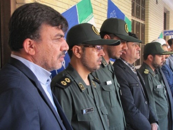 برگزاری صبحگاه مشترک بسیج دانش آموزی در بستک