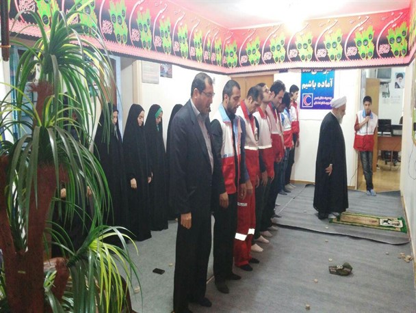حضور امام جمعه املش در  ادارات شهرستان