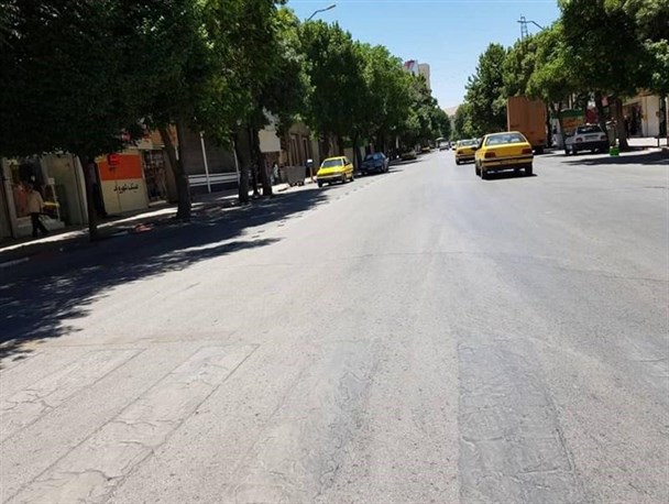 خط کشی معابر" بیرجند" به فراموشی سپرده شده است