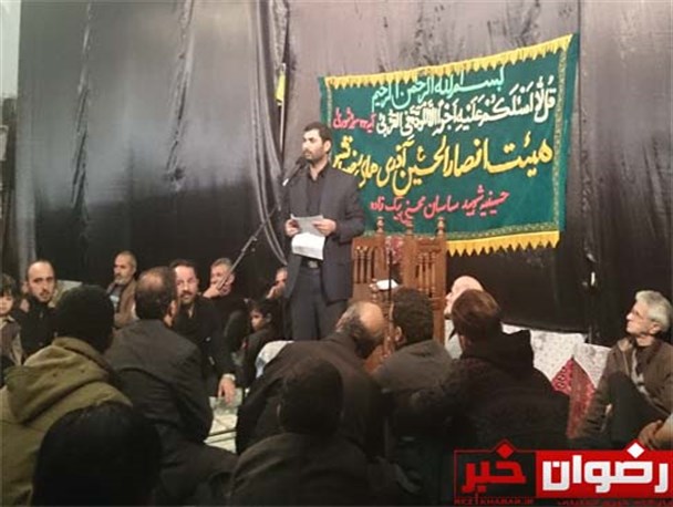 مراسم شهادت حضرت رقیه(س) در رضوانشهر برگزار شد+ تصاویر