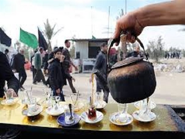 ابراز ارادت دانش آموزان گلستانی در موکب «عشاق الحسین»+ تصاویر