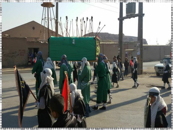 کاروان نمادین تشییع پیکر امام حسن مجتبی (ع)در فرون آباد پاکدشت