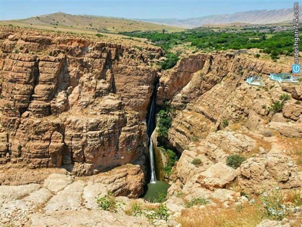 تأمین اعتبار بازسازی آبشار "پیران" و مسیر دسترسی به آن در سرپل ذهاب