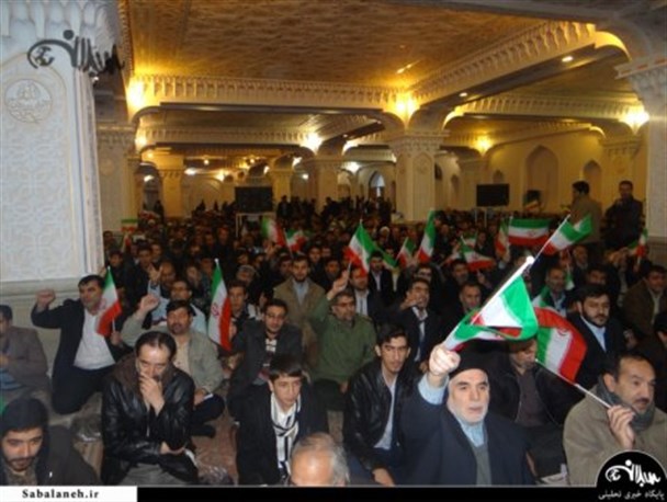 مراسم گرامیداشت حماسه ۹دی در اردبیل