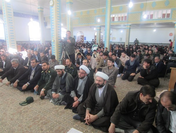 تجمع بزرگ مردم نیر در سالروز حماسه 9 دی