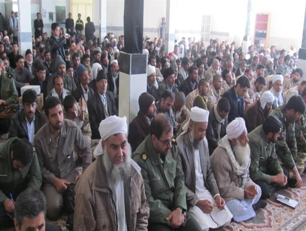 مراسم گرامیداشت حماسه ۹ دی در شهرستان درمیان