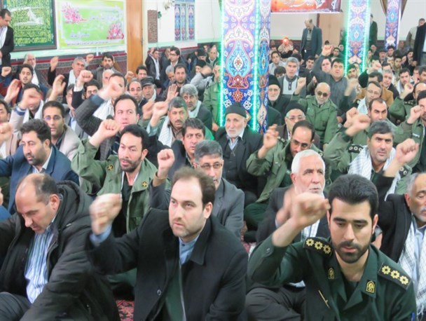 طنین‌انداز شدن شعار «مرگ بر فتنه گر» در پارس آباد/ مرزنشینان در 9 دی باز هم حماسه آفریدند