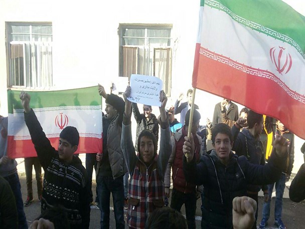 کمپین دانش آموزان عشایری اصلاندوز بمناسبت حماسه ۹ دی+تصاویر