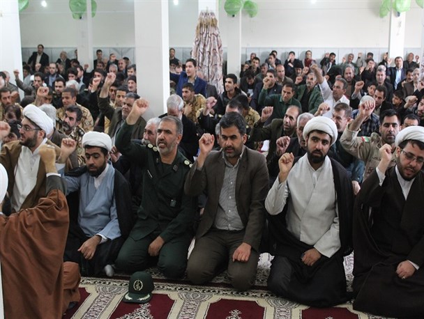 مراسم گرامیداشت یوم الله 9 دی در قصرشیرین برگزار شد +تصویر