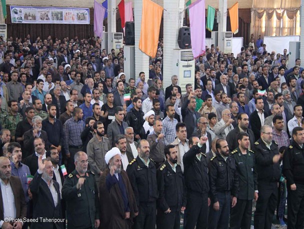 حضور حماسی بوشهری ها در هفتمین سالگرد حماسه ۹دی+ تصاویر