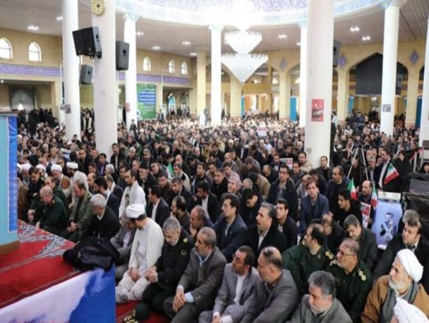 تصاویر/ حضور پرشور مردم آذربایجان غربی در مراسم گرامیداشت سالروز حماسه ۹ دی