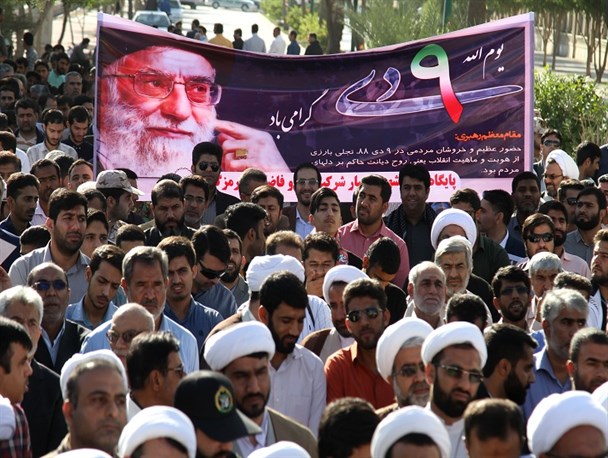 نمایش بصیرت انقلابی مردم در هرمزگان برگزار شد