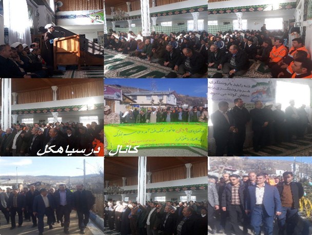 مردم دیلمان با حضور در راهپیمایی ۹دی بر اتحاد تأکید کردند+گزارش تصویری